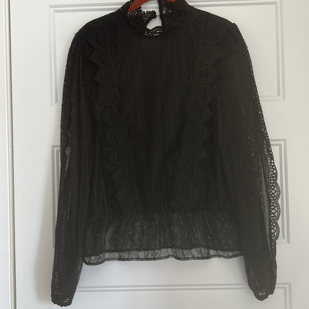 Women’s lace blouse.